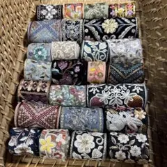 オータム♡最新作入りインド刺繍リボン福袋♡スペシャル福袋50センチ25本