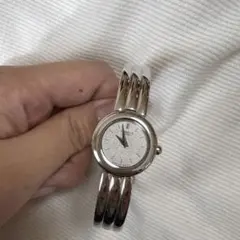 シルバー アナログクォーツ 腕時計