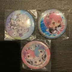 Re:ゼロから始める異世界生活 リゼロ 缶バッジ　まとめ売り