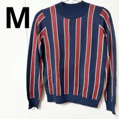 CECIL McBEE ニットセーター ストライプ柄 Mサイズ