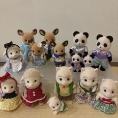 シルバニア人形まとめ売り15体セット