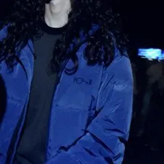 POLARSKATE-SOFT PUFFER JACKET-BLUE-M