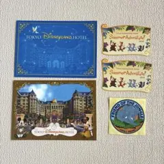 東京ディズニーランドホテル ポストカード　ステッカー　ジャングルクルーズ　シール