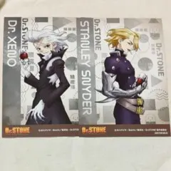 Dr.STONE 完結記念ミニ展示&オンリーショップ 特典 (スタンリー&ゼノ