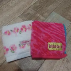 未使用◇Cath Kidston◇タオルハンカチ×②