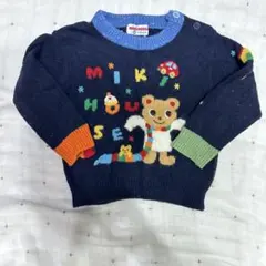 MIKIHOUSE ミキハウス ニット セーター レトロ 90cm