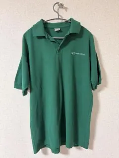 Fashion Seal ポロシャツ グリーン M 企業物　90s