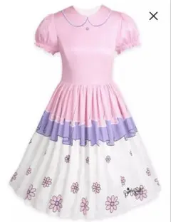 デイジーダック ドレス 半袖 ピンク ドレスショップ　ディズニーのサムネイル