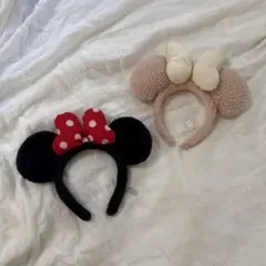 ミニー、シェリーメイカチューシャ　セット