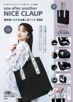 付録：ワンアフターアナザー ナイスクラップ 普段使いもできる推し活バッグ