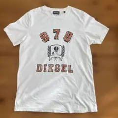 DIESEL ナンバリング Tシャツホワイト　L