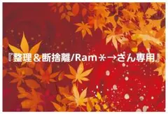 『整理＆断捨離/Ram＊→さん専用』枠