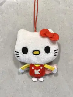 【昭和&平成レトロ】【当時物】【レア】ハローキティ＊ぬいぐるみストラップ