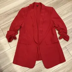 SHEIN 赤 テーラードジャケット Mサイズ