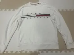 TOMMY HILFIGER ホワイト トレーナー