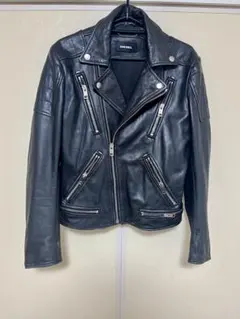 2025年最新】diesel ディーゼル ダブルライダースジャケットの