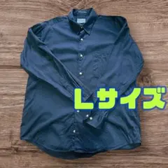 長袖シャツ メンズ ブラック