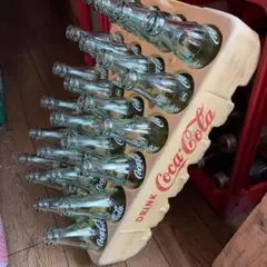 希少Coca-Cola ガラス瓶 300ml用ハーフシェル24本セット