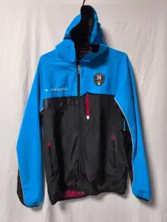 DIADORA ナイロンジャケット ジャージ ロゴ刺繍 メンズ L