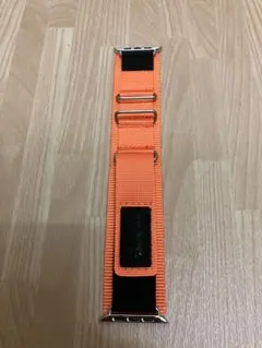 【新品】Apple Watch 42mm用 オレンジ ナイロンバンド スポーティ