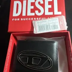 DIESEL 1DR コンパクト財布 コインケース 箱付き　25SS 黒
