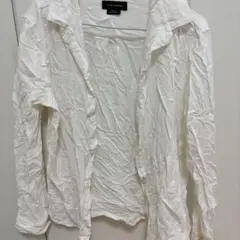 COTTON ON GARMENTS ホワイト長袖シャツ【M】