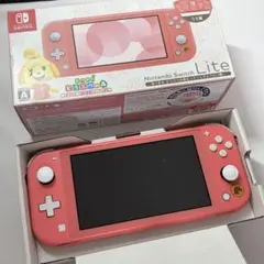 極美品 Nintendo Switch Lite どうぶつの森 ピンク - メルカリ