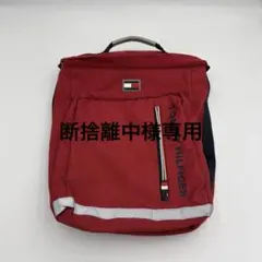 TOMMY HILFIGER y2k archive バックパック リュック 赤のサムネイル