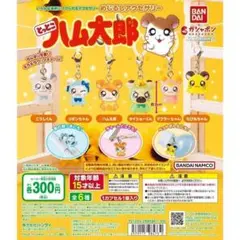 A-3　コンプ　とっとこハム太郎 めじるしアクセサリー　全6種　ハムスター