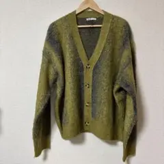 ZARA Vネックカーディガン Lサイズ　モヘア風　古着アメカジ好きに