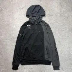 NIKE F.C. ハーフジップ パーカー ブラックのサムネイル