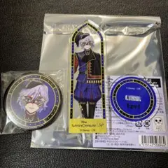 ツイステカフェ　エペル　缶バッジ　アクリルスタンド