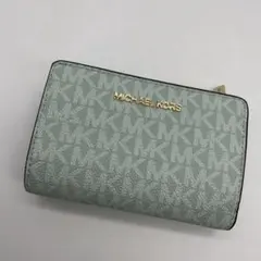 ☆綺麗☆MICHAEL KORS☆マイケルコース☆二つ折り財布 ミントグリーン