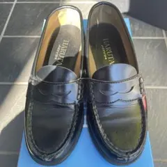 HARUTA ローファー　22センチ　黒