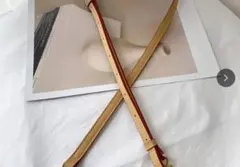 ショルダーストラップ ベージュ系 124cm　ヴィトンなどに