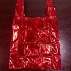 エコバッグ メタルレッド S
