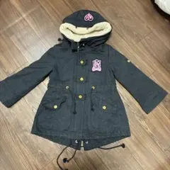 RONI 黒いフード付きコート　SMサイズ