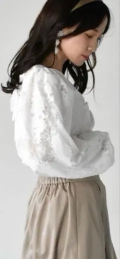 エムズエキサイトブラウス　長袖ブラウス