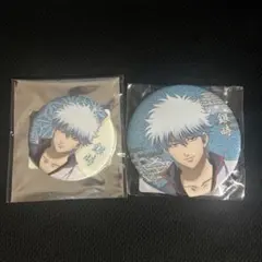 坂田銀時 銀八 缶バッジ タワレコ コラボ ヘッドフォンver 3点セット