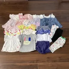 まとめ売り　ベビー女の子夏服　80cm