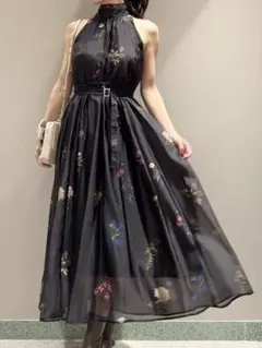 26 エムズグレイシー♡花柄ワンピース 42 - メルカリ