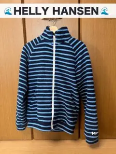 HELLY HANSEN フリース ジャケット M ボーダー アウトドア