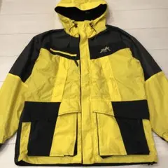 ウールリッチ マウンテンパーカー ヴィンテージ 切替 イエロー ブラック