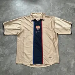 【良品】FCバルセロナ ユニホーム 2001/2002 NIKE正規品 M バルセロナ NIKE ユニフォームショップ 2001－2002 Barcelona