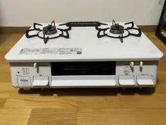 【23年式'】美品、2バーナーの都市ガス用ガスコンロ、ホワイト 2025年最新】ガスコンロ 都市ガス 2口の人気アイテム - メルカリ