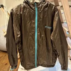 【着用少】コロンビア　チタニウム　マウンテンパーカー　ブラウン　レディース　M