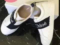 Chloé ストラップ付きレザースニーカーのサムネイル