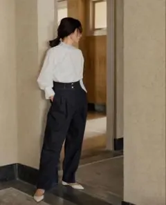 【新品未使用】deres Irving / first denim pants