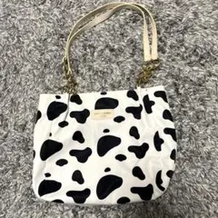 【未使用】CAHRES & HEKA ショルダーバッグ うし柄