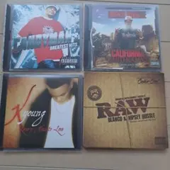 ヒップホップCD4枚セット - メルカリ